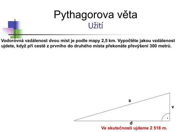 PPT - Pythagorova věta PowerPoint Presentation, free download - ID:4003535