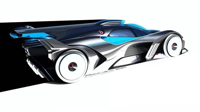 Za 20 sekund jede 500 km/h. Bugatti představilo extrémní koncept Bolide