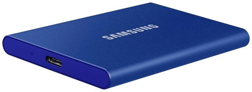 Samsung Portable SSD T7 500 GB Modrá (MU-PC500H/WW)
