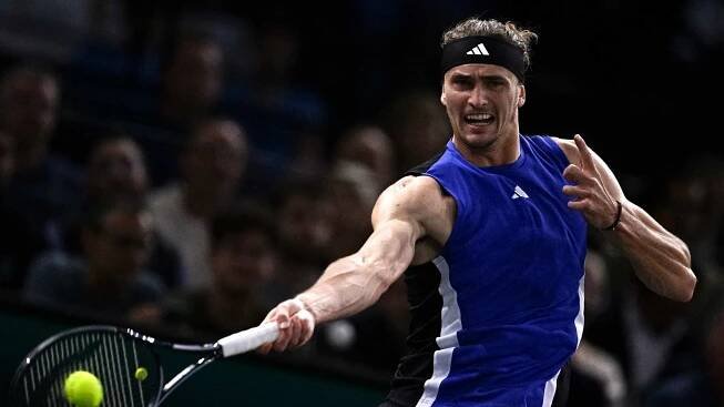 Alexander Zverev routs Ugo Humbert to win Paris Masters, cements No. 2 status ahead of ATP Finals