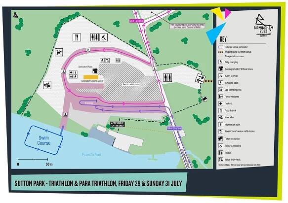 Sutton Park Venue Map