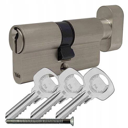 vložka Yale Y500 G35/55 s knoflíkem satén