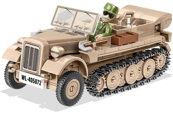 COBI World War II 2273 Sd.Kfz. 10 Demag D7
