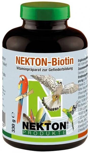 Multivitamín pro papoušky ptáků NEKTON Biotin 330 g