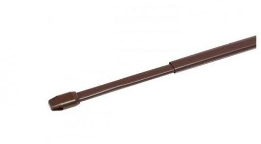 Vitrážová tyčka oválna, hnedá - 100 cm