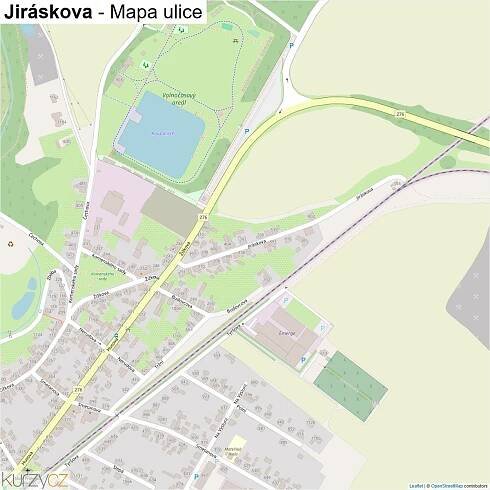Jiráskova - mapy | Kurzy.cz