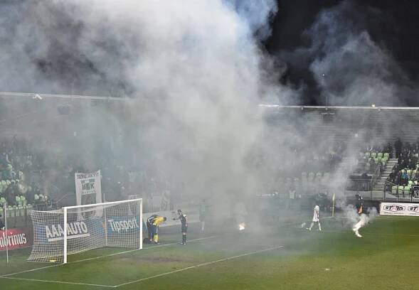 Fotbaloví rowdies odsouzeni za výtržnosti na zápase v Karviné