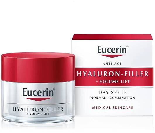 EUCERIN HYALURON FILLER+VOLUME-LIFT Denní krém pro normální až smíšenou pleť 50 ml