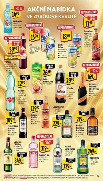 Nealkoholické pivo ochucené Birell v akci