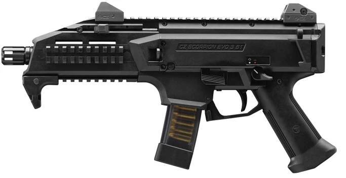 Samopal CZ Scorpion EVO 3 S1 (9x19 mm)
