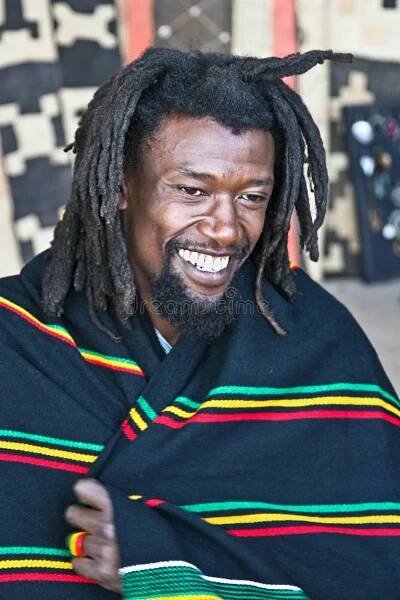 Rasta man stock image