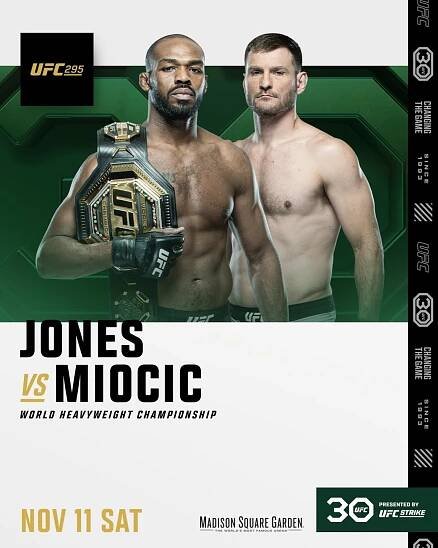UFC 295: Jon Jones vs. Stipe Miocic