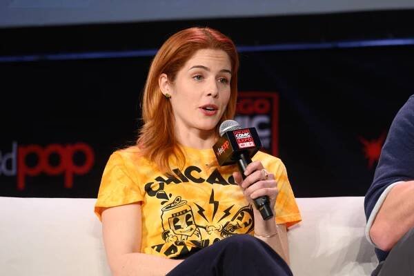 CHICAGO, ILLINOIS - FEBRUARY 29: Emily Bett Rickards attends C2E2 Chicago Comic & Entertainment Expo at McCormick Place on February 29, 2020 in Chicago, Illinois. (Photo by Daniel Boczarski/Getty Images)