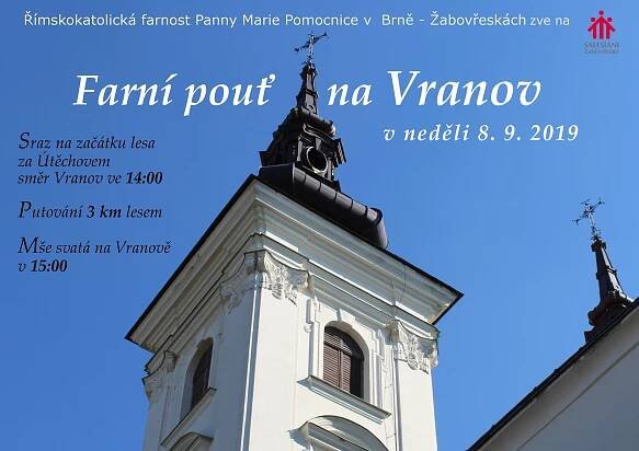 Farní pouť na Vranov | Farnost Brno-Žabovřesky 