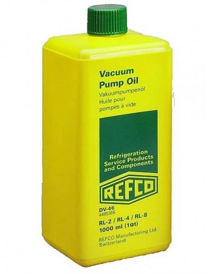 Olej do vákuovej pumpy DV-45 1/2 L 4495358 Refco