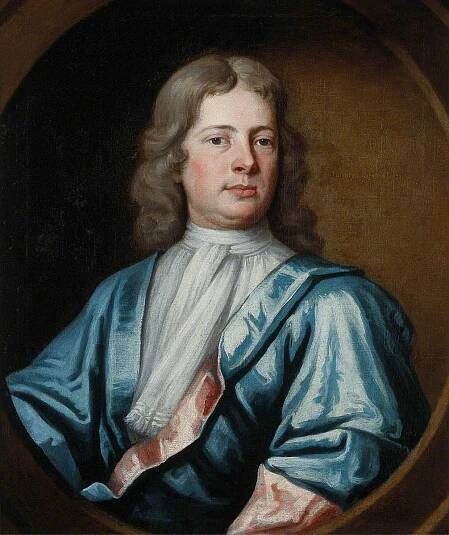 17th-century portrait painting of a finely dressed man