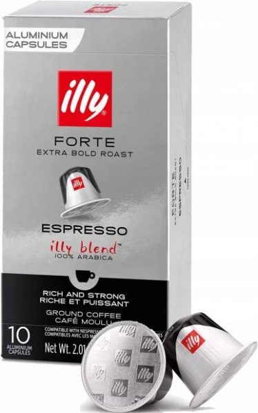 Kapsle pro Nespresso Illy Espresso Forte 10 kusů