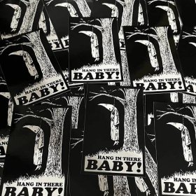 Image of Hang In There Baby "Sticker"