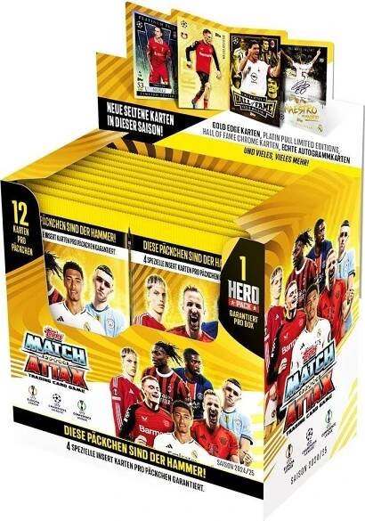 Topps 2024-2025 Match Attax Booster Box