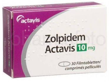 Zolpidem Sleeping Pills 10 mg 120 Tabs. Actavis - PILLBOX