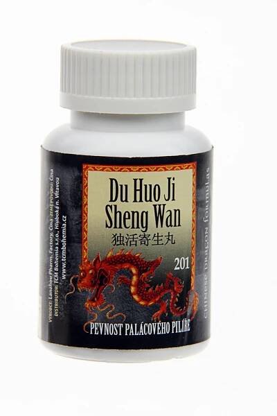 TCM Bohemia PEVNOST PALÁCOVÉHO PILÍŘE DU HUO JI SHENG WAN 200 tablet