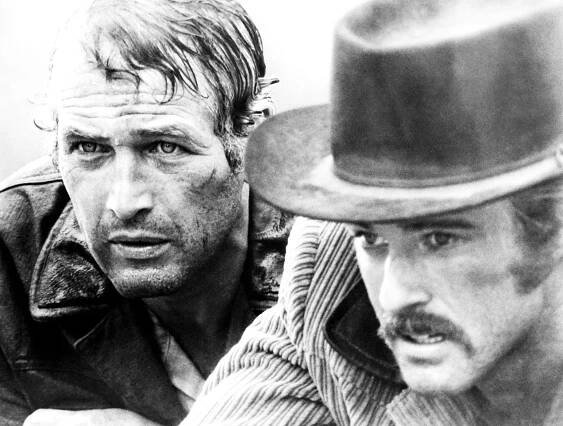 BUTCH CASSIDY AND THE SUNDANCE KID, from left, Paul Newman, Robert Redford, 1969. TM and Copyright ©20th Century Fox Film Corp. All rights reserved.