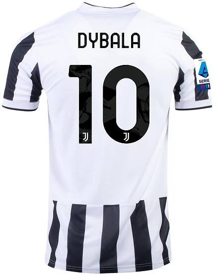 Paulo Dybala Juventus 21/22 Home Jersey by adidas