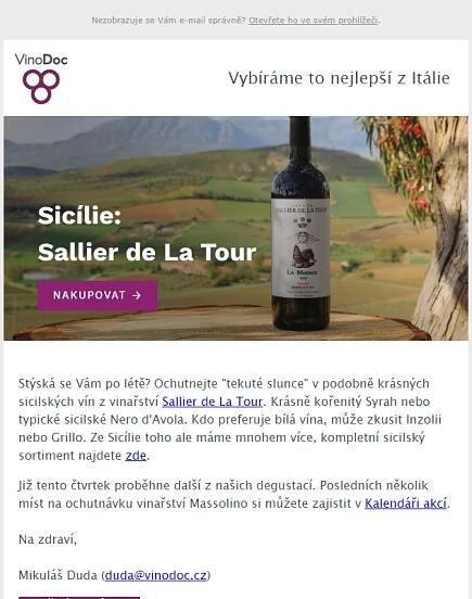 _Léto nekončí se sicilskými víny _Sallier de La Tour