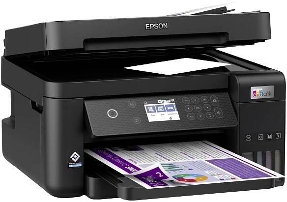 Epson EcoTank ET-3850 multifunkční tiskárna A4 tiskárna, skener, kopírka ADF, USB, Wi-Fi, Tintentank systém, duplexní, L