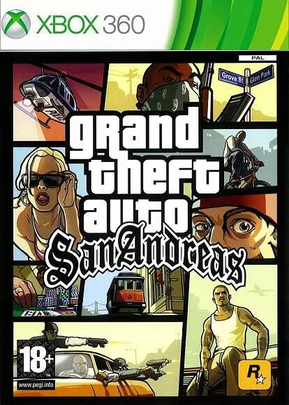 Grand theft auto: San Andreas X360