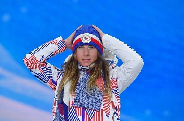 Ester Ledecká na ZOH v Pekingu 2022