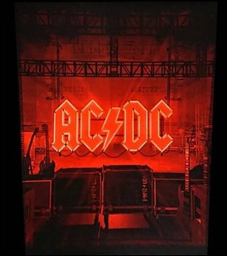 Zádovka AC/DC power up zoid