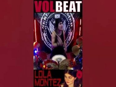 VOLBEAT - Lola Montez - DRUM COVER - SHORT