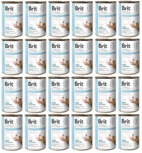 BRIT Veterinary Diet Obesity Lamb&Pea 24x400 g