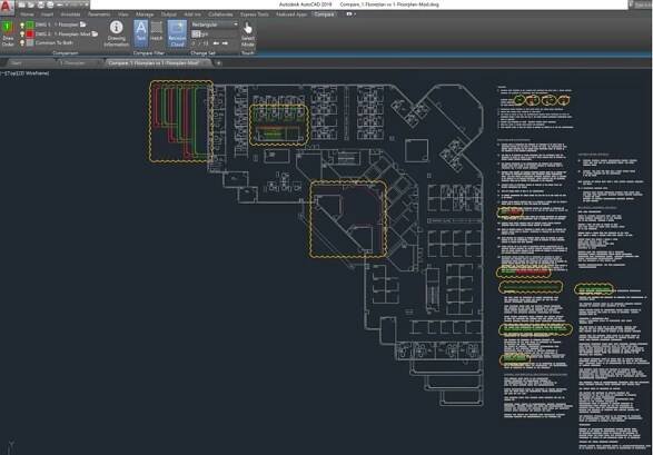 AutoCAD LT 2019 Zjišťování rozdílů