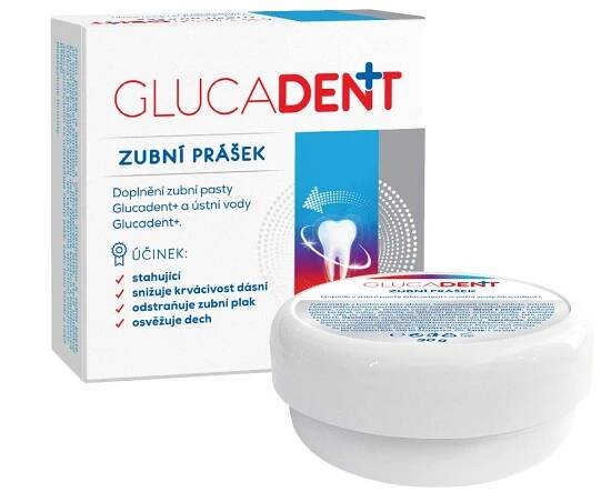 Glucadent + zubní prášek 30 g