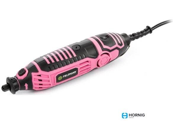 FIELDMANN FDMB 200161-E mikrobruska 230V, 170W, 10000-36000 ot./min, 40ks příslušenství, RŮŽOVÁ