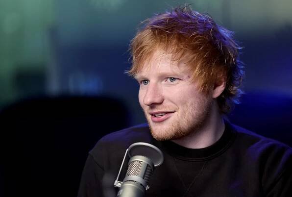  Ed Sheeran at SiriusXM in SiriusXM Studios, in New York City, on October 17, 2022. | Source: Getty Images