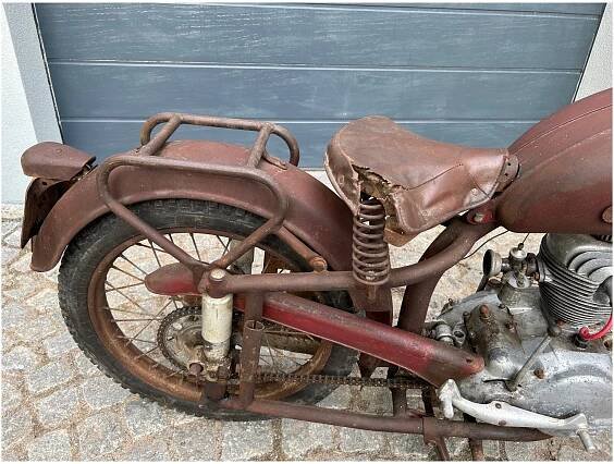 Motocykl Gima - Atelier Fiala