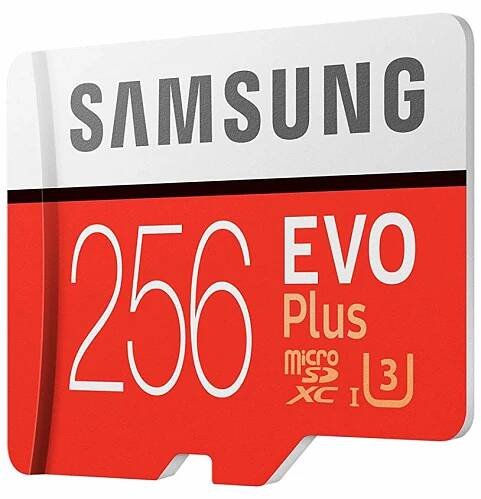 Samsung micro SDXC 256GB EVO Plus + SD adaptér - Paměťové karty - Obrázek 3PWP000101