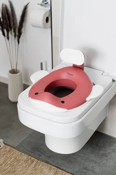 Tmavě růžové dětské WC sedátko Dusty pink – Kindsgut