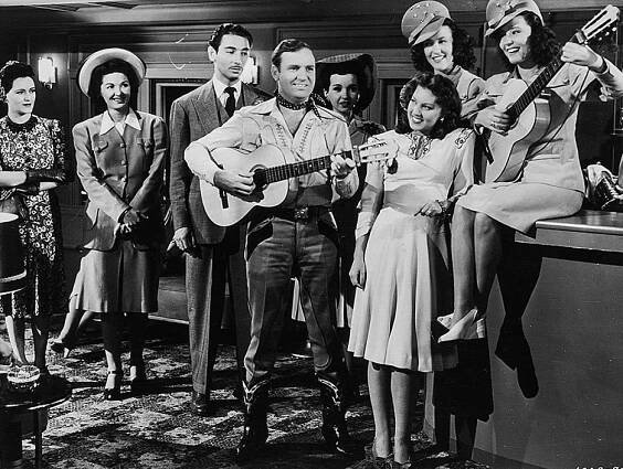 Gene Autry, Fay McKenzie - Down Mexico Way - Z filmu