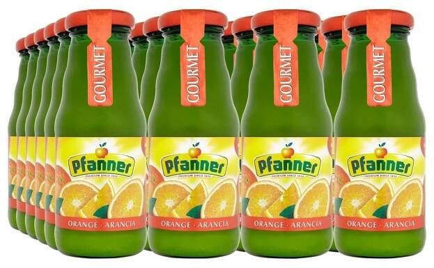 Pfanner Pomeranč 24 x 200 ml - Džusy, lisované šťávy 100%, Nealko, Nápoje, tabák