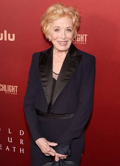 Holland Taylor at the Los Angeles premiere of "Hold Your Breath" held at the Harmony Gold Theater on October 4, 2024 in Los Angeles, California