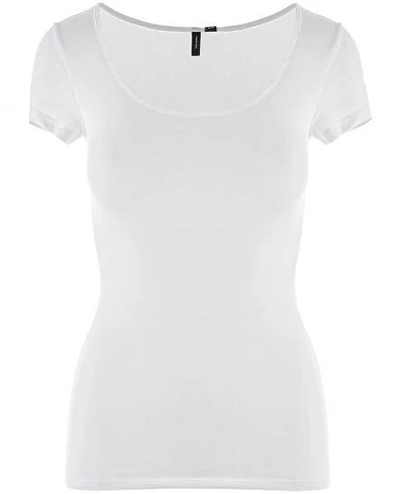 BÍLÉ BASIC TRIČKO DÁMSKÉ Vero Moda