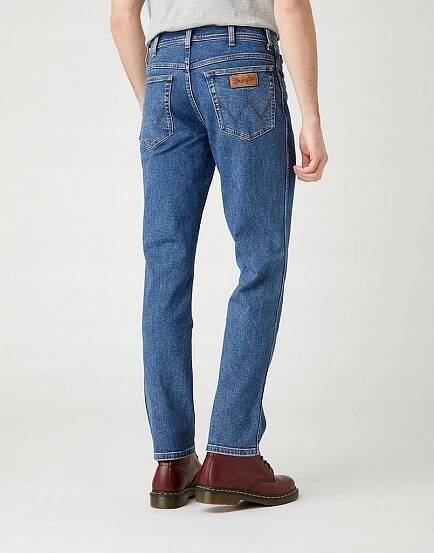 Wrangler Texas Authentic Slim 112358097 W12S33010 Stonewash W34 L32 Značka Wrangler