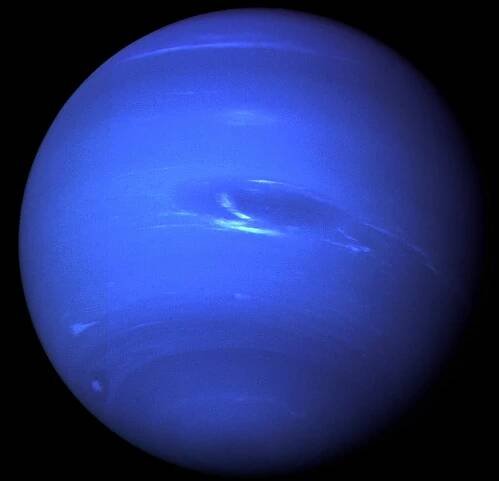 Planeta Neptun na podzim 2017