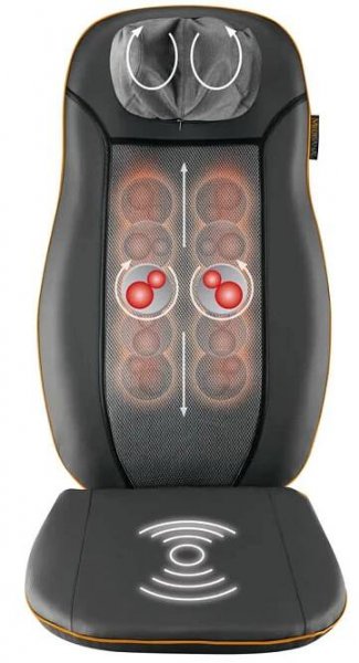 MASÁŽNÍ PODLOŽKA MCN Masážní Přístroj Masážní podložka na křeslo Shiatsu Medisana