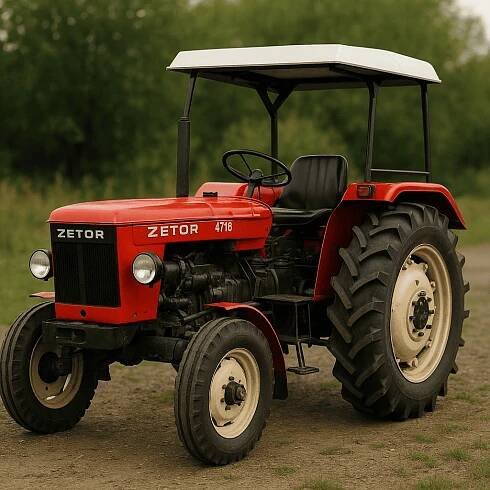 Traktor zetor 4718 se střechou – VytvořSiPotisk.cz