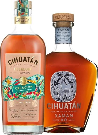 Set Cihuatán Folklore + Xaman - Tmavý rum | Svět nápojů